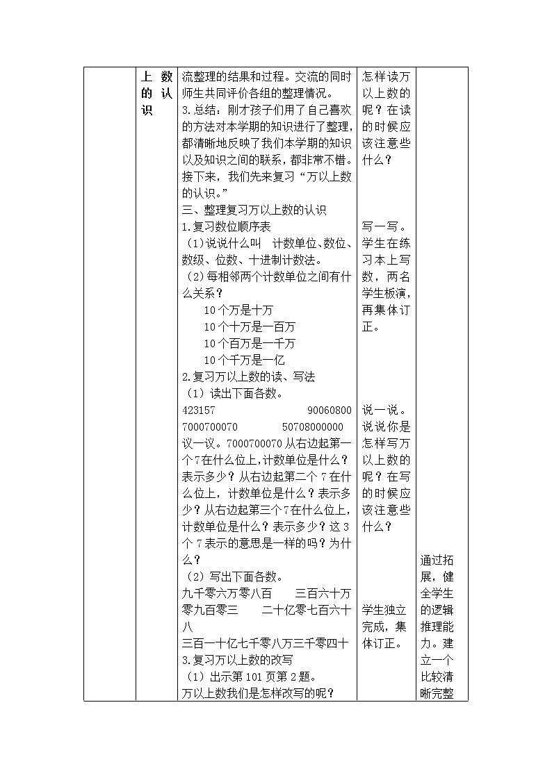 西第9单元 总复习    第1课时教案第2页