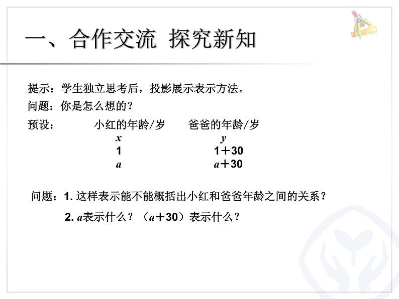 人教数学五上用字母表示数 例1课件PPT05