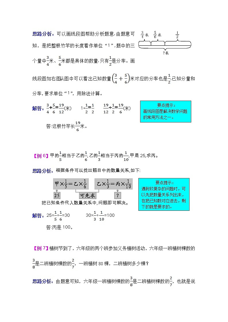 2021年青岛版六上数学第三单元布艺兴趣小组--分数除法检测题03