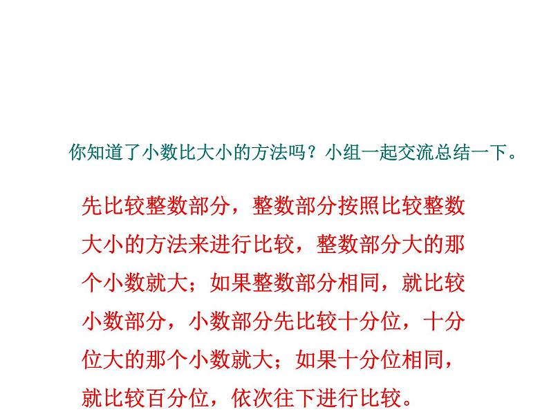 2.4  小数的大小比较 （课件）-2020-2021学年数学四年级下册  沪教版03