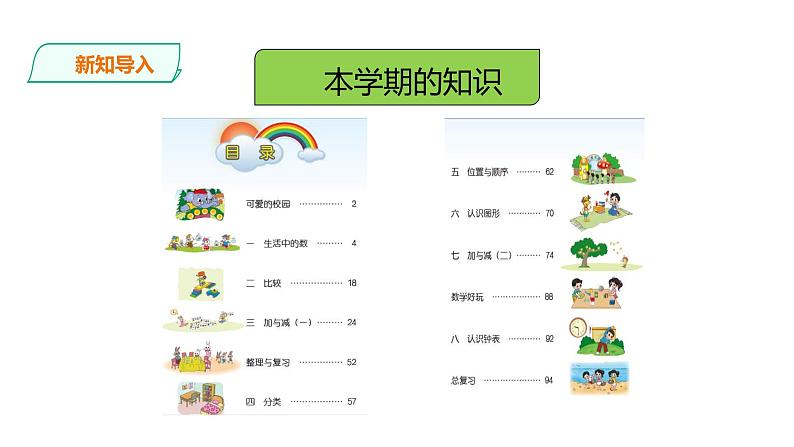 可爱的学校（课件）-2021-2022学年数学一年级上册 北师大版第6页