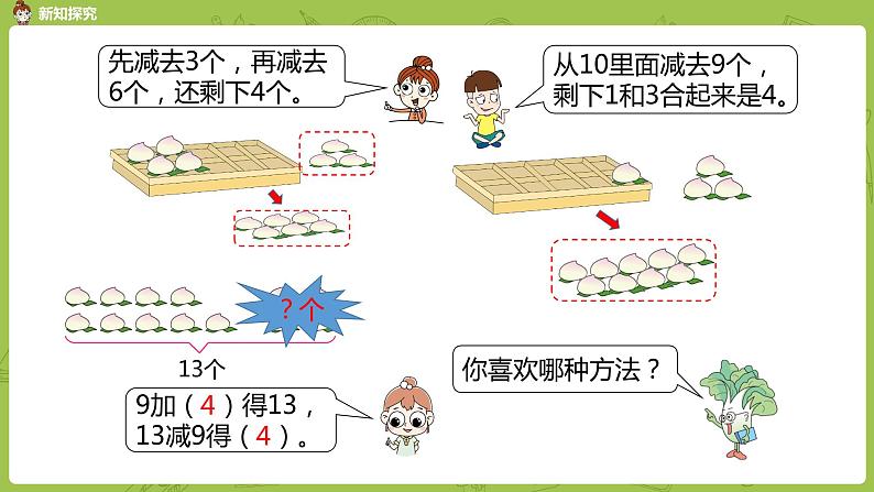 01苏教一下第1单元 20以内的退位减法课件PPT08