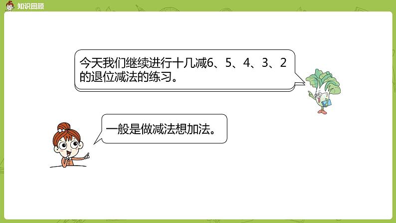 09苏教一下第1单元 20以内的退位减法课件PPT第3页