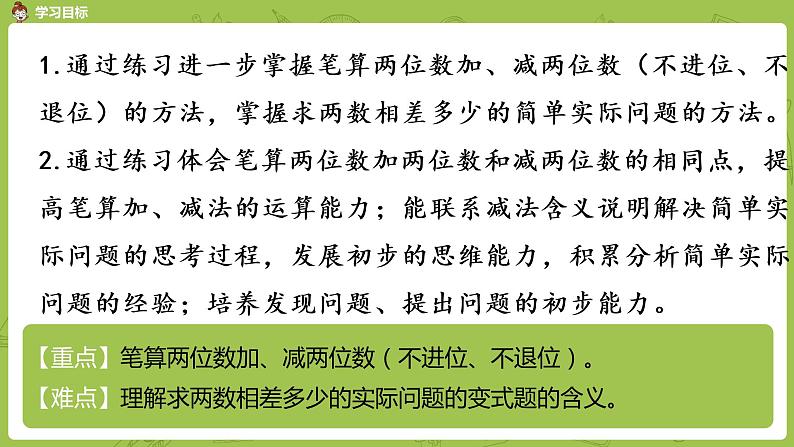 13苏教版一下第4单元 100以内的加法和减法（一）课件PPT02