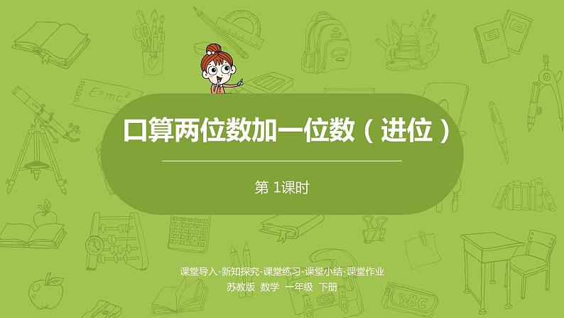 01苏教版一下第6单元 100以内的加法和减法（二）课件PPT第1页