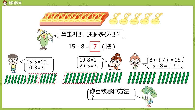 04苏教一下第1单元 20以内的退位减法课件PPT08