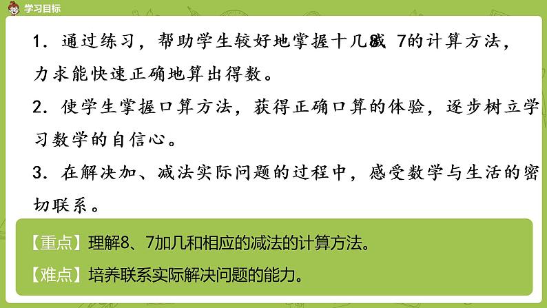 05苏教一下第1单元 20以内的退位减法课件PPT第2页