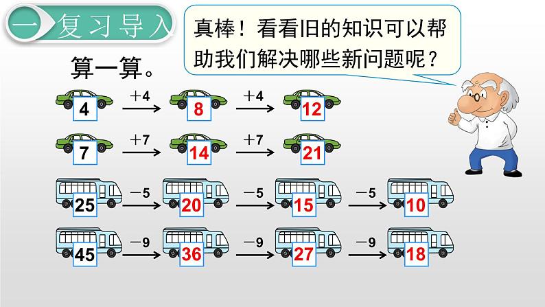 人教版数学一年级下册-07找规律-课件0202