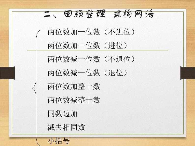 人教版数学一年级下册-08总复习-课件0805