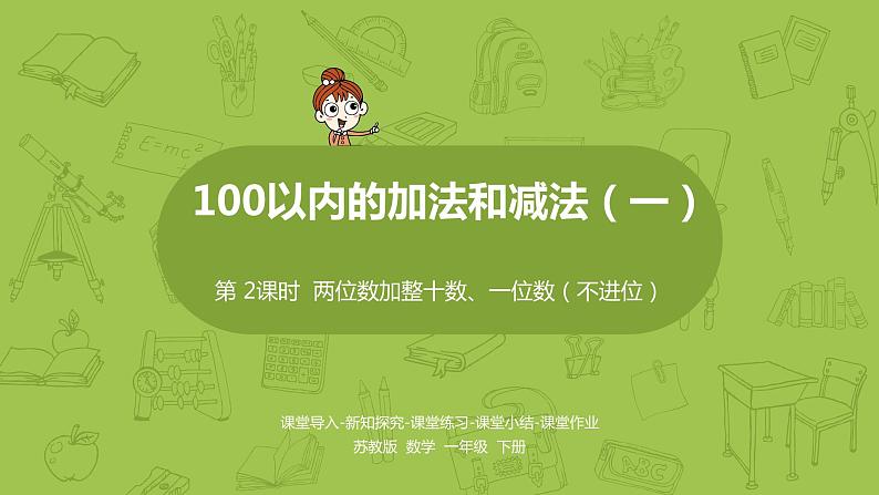 02苏教版一下第4单元 100以内的加法和减法（一）课件PPT01