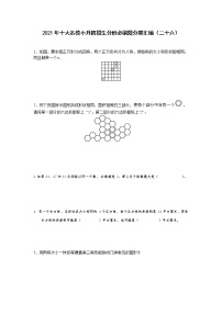 2021年十大名校小升初招生分班必刷题分类汇编（二十六）