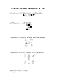 2021年十大名校小升初招生分班必刷题分类汇编（三十三）