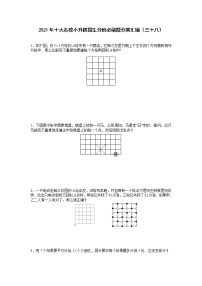 2021年十大名校小升初招生分班必刷题分类汇编（三十八）