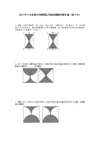 2021年十大名校小升初招生分班必刷题分类汇编（五十七）