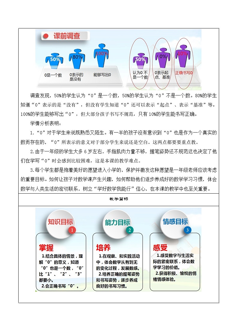 北师大版数学一年级上册 1.3 小猫钓鱼教案02