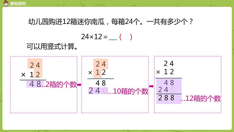 2.苏教版三下第一单元 不进位的两位数乘两位数的笔算课件PPT第7页