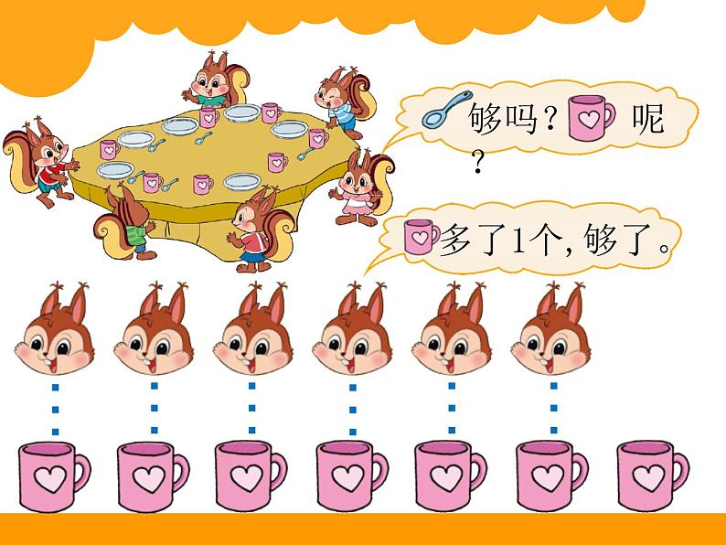 北师大版数学一年级上册 1.5 快乐的午餐(2)（课件）第5页