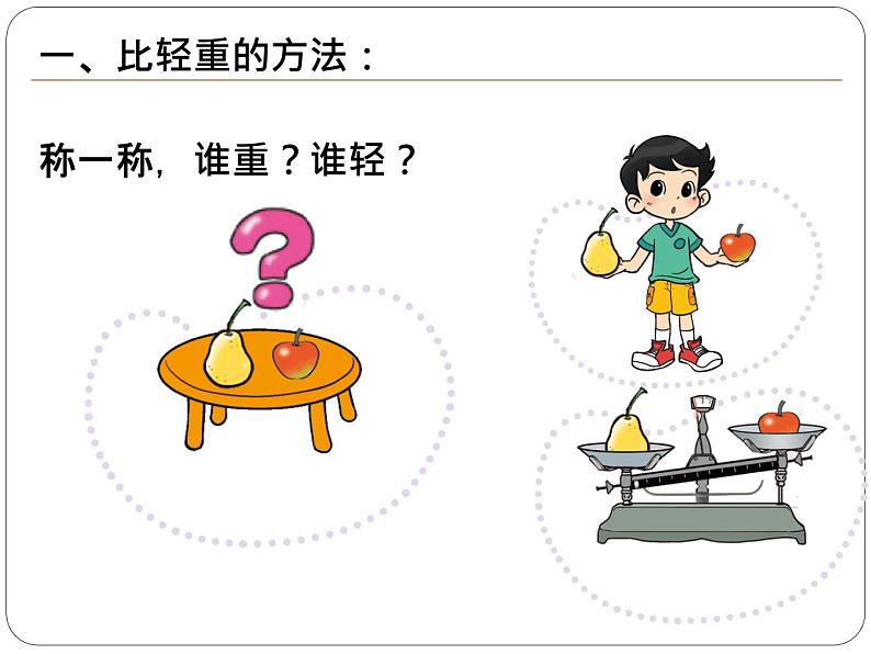 北师大版数学一年级上册 2.3 跷跷板(2)（课件）第4页