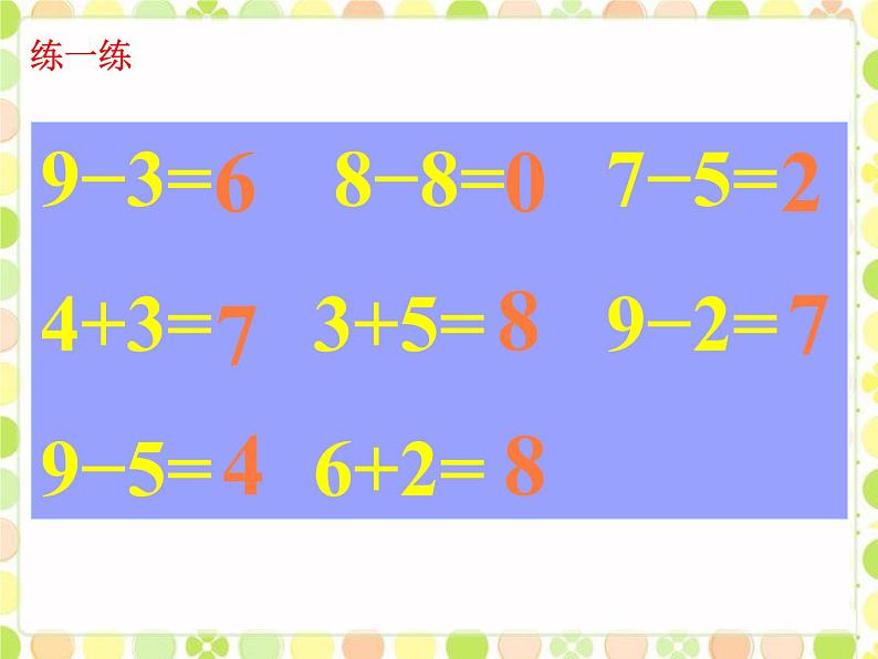 北师大版数学一年级上册 3.7可爱的企鹅(3)（课件）第2页