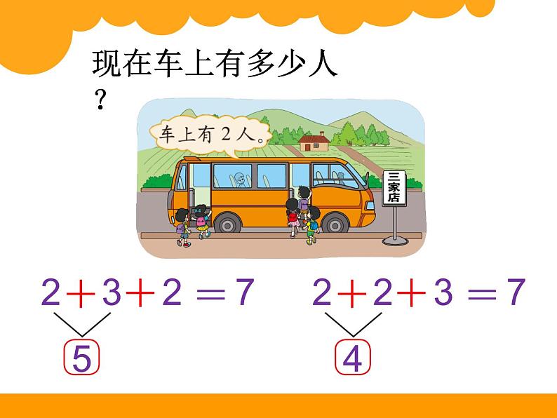 北师大版数学一年级上册 3.9 乘车(课件)03