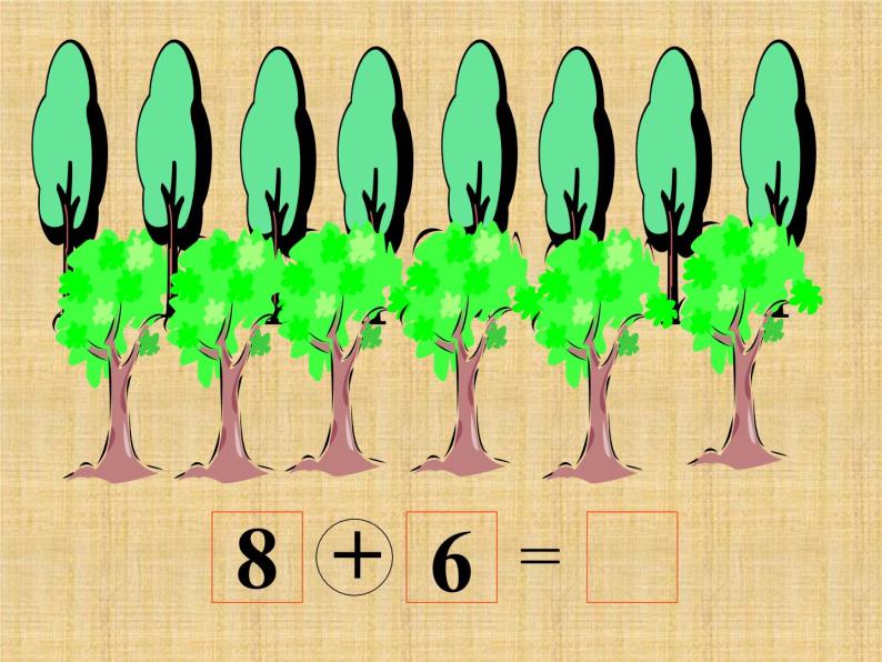 北师大版数学一年级上册 7.4 有几棵树_1（课件）05
