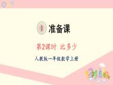 人教版一年级数学上册 1准备课 第2课时 比多少 课件
