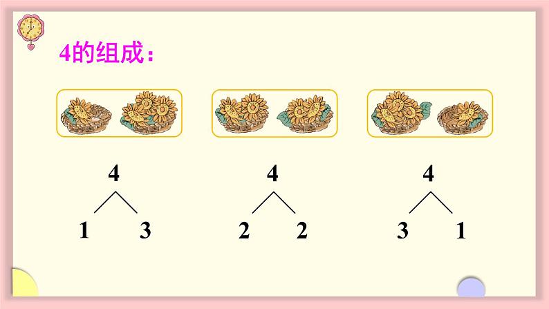 人教版一年级数学上册 3 1~5的认识和加减法 练习四 课件第4页