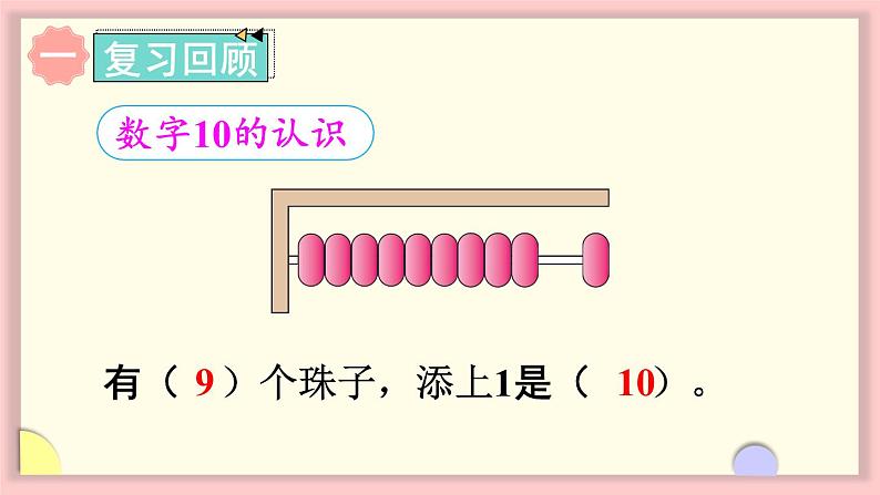 人教版一年级数学上册 5 6~10的认识和加减法 练习十三 课件第2页