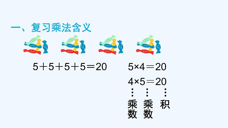 人教版二年级上册数学 九、总复习4 课件第2页