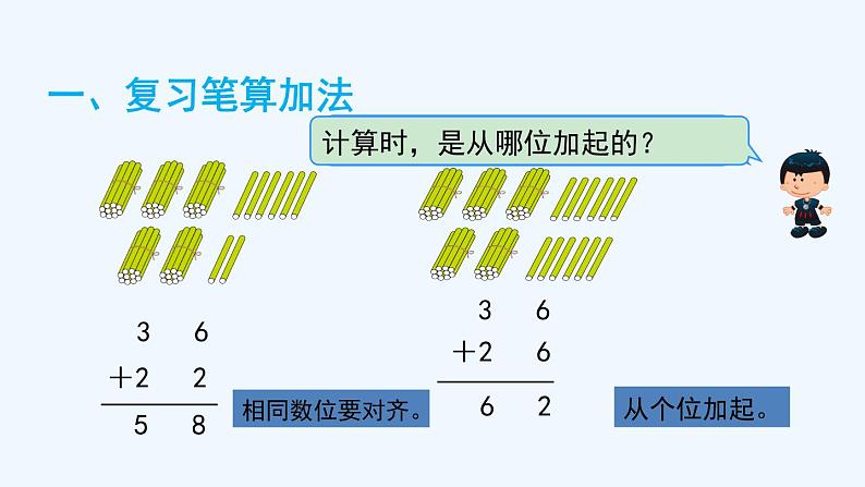 人教版二年级上册数学 九、总复习3 课件第2页