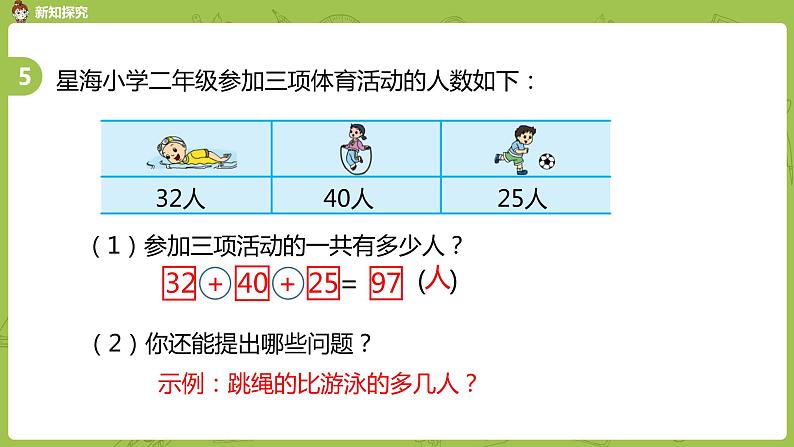 3.苏教二上第一单元100以内的加法和减法三第3课时 练习一课件PPT08