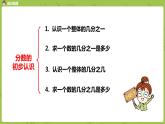 3.蘇教版三下第十單元 分?jǐn)?shù)、小數(shù)的復(fù)習(xí)課件PPT