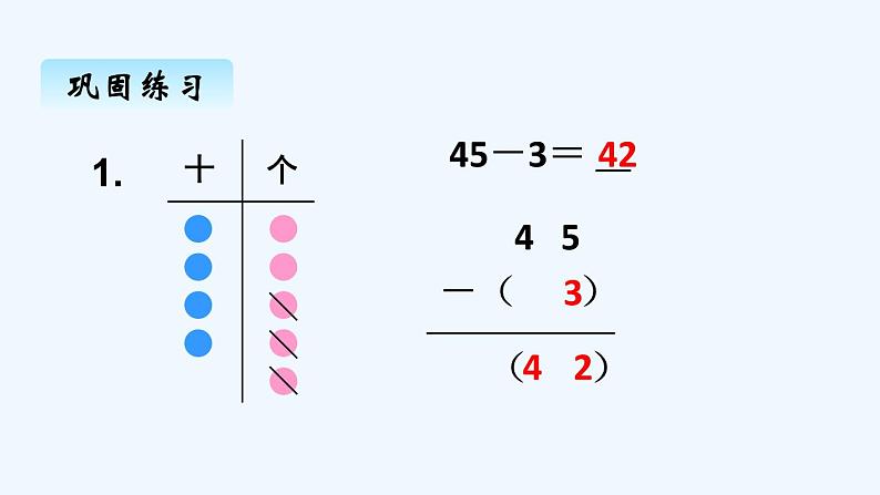 人教版二年级上册数学 二、2减法1 课件06