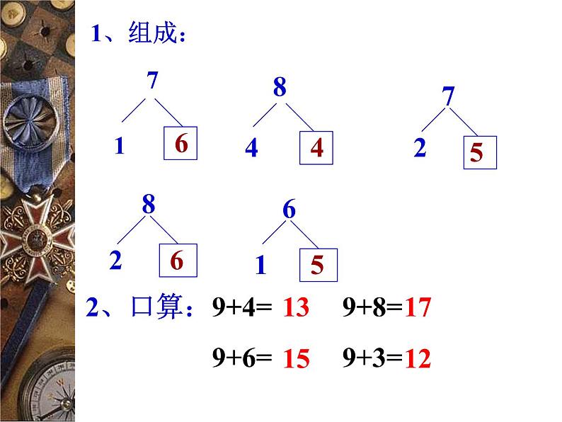 一年级上册9加几2课件PPT第2页