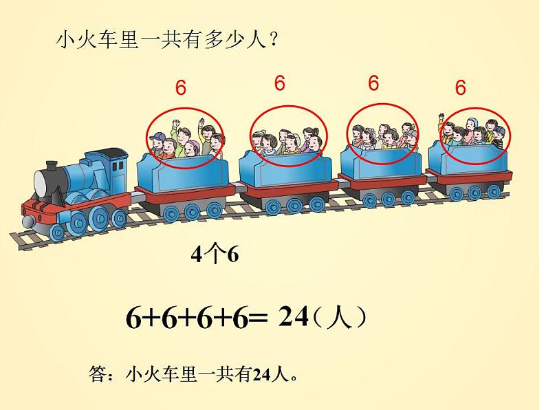 1.1 乘法的初步认识（课件）- 2021-2022学年数学二年级上册 - 西师大版04