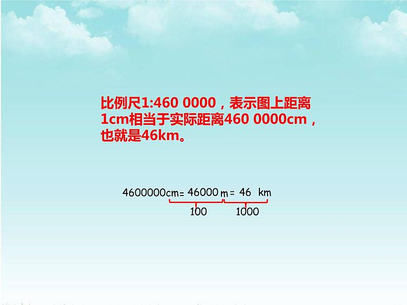 5.2 比例尺（1）（课件）- 2021-2022学年数学六年级上册 - 西师大版07