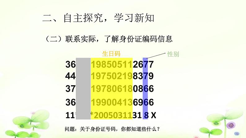 人教版三年级数学上册精品课件、精品教案和学案及达标测试3.6.13数字编码05