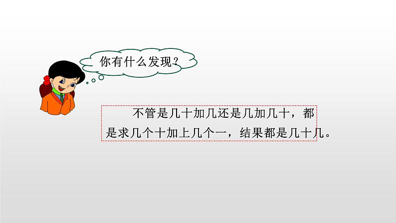 人教版数学一年级下册-04100以内数的认识-03整十数加一位数及相应的减法-课件0307