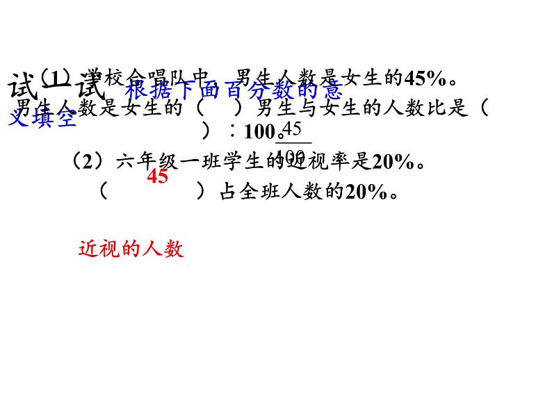 苏教版数学六年级上册 六 百分数-(1) 课件05