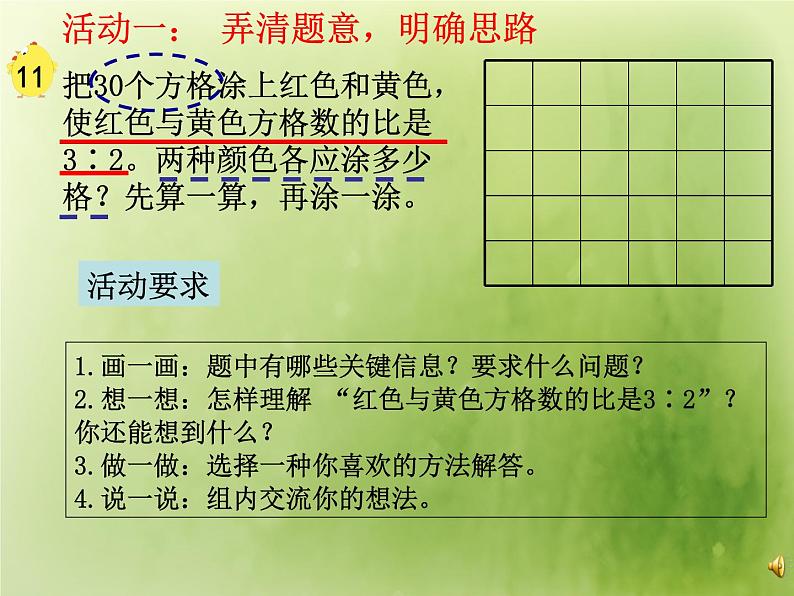 苏教版数学六年级上册 三 分数除法-按比例分配的实际问题 课件第8页