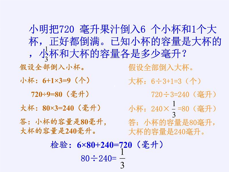 苏教版数学六年级上册 四 解决问题的策略(1) 课件06