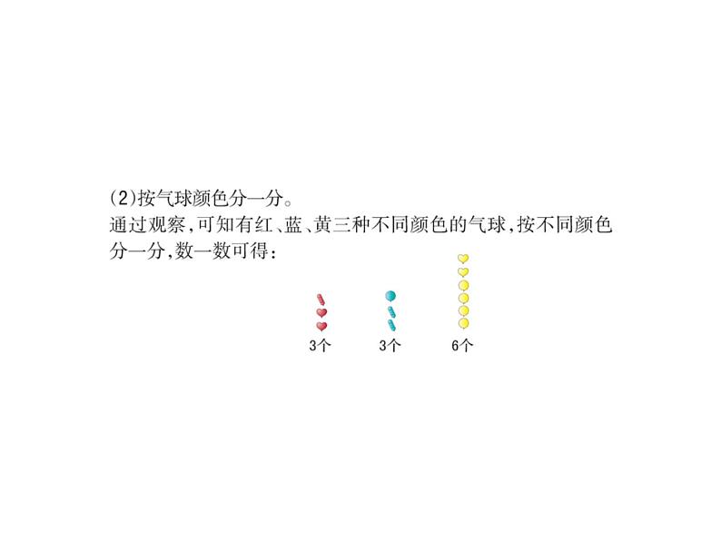 人教版数学一年级下册-03分类与整理-课件01第6页