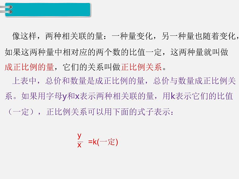 2.《正比例》教学课件第4页