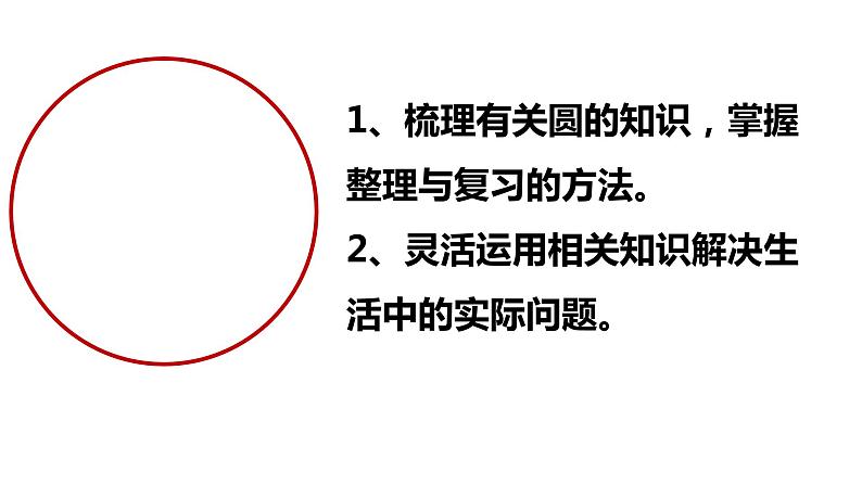 2 圆 整理与复习（课件）-2021-2022学年数学六年级上册-西师大版02