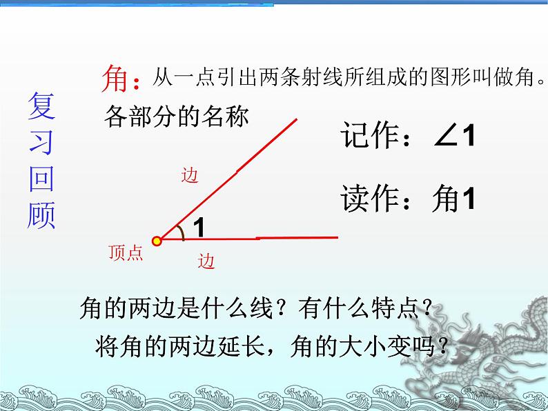 2021-2022学年人教版四年级数学上册-3.3角的度量-课件PPT02