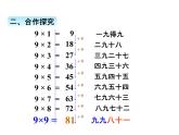 青岛版数学二年级上 第四单元 4 9的乘法口诀 课件