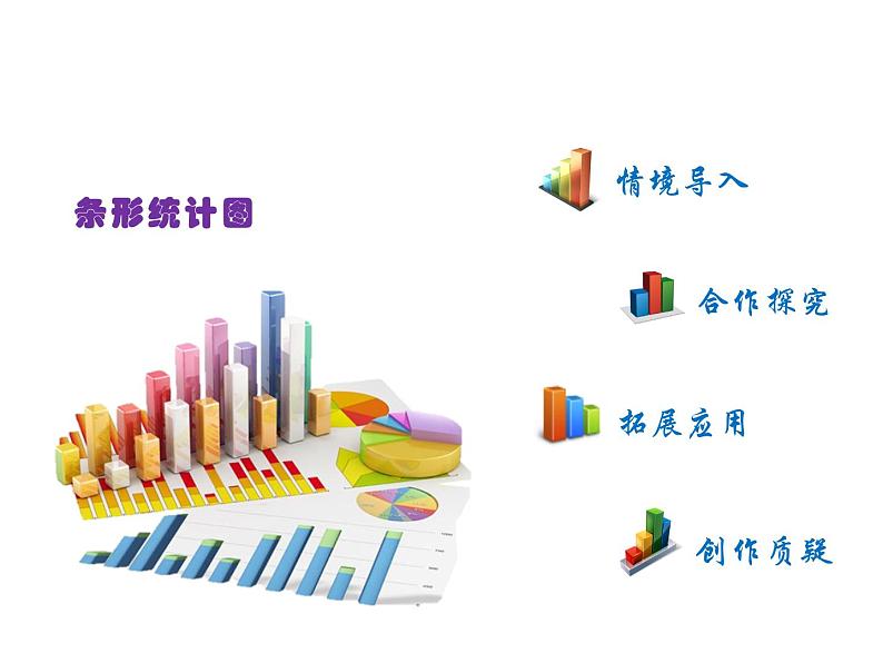 西师大版四年级数学上册 6 条形统计图课件PPT第1页