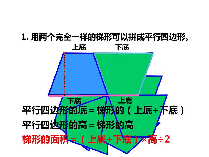 西师大版五年级数学上册 5.3 梯形的面积课件PPT第8页