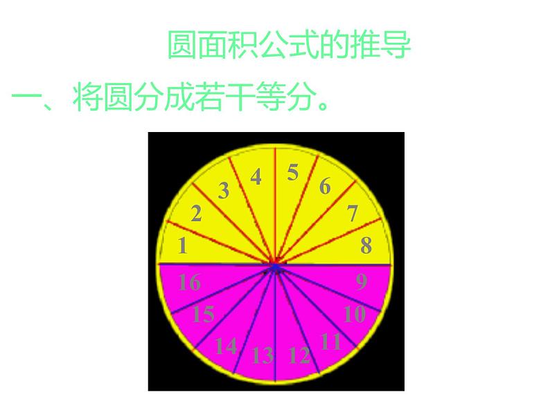 西师大版六年级数学上册 2.3 圆的面积课件PPT第4页