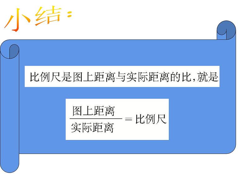 5.2 比例尺（课件）-2021-2022学年数学六年级上册-西师大版07